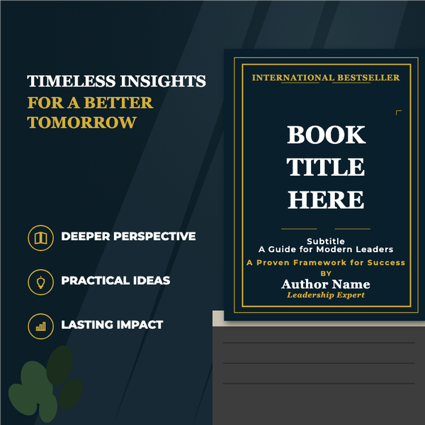 Authoritative Classic Nonfiction A+ content template preview