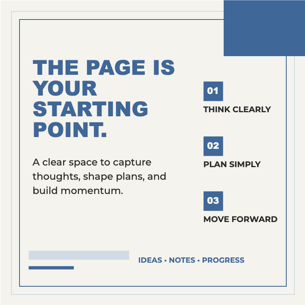 Denim Notebook A+ content template preview