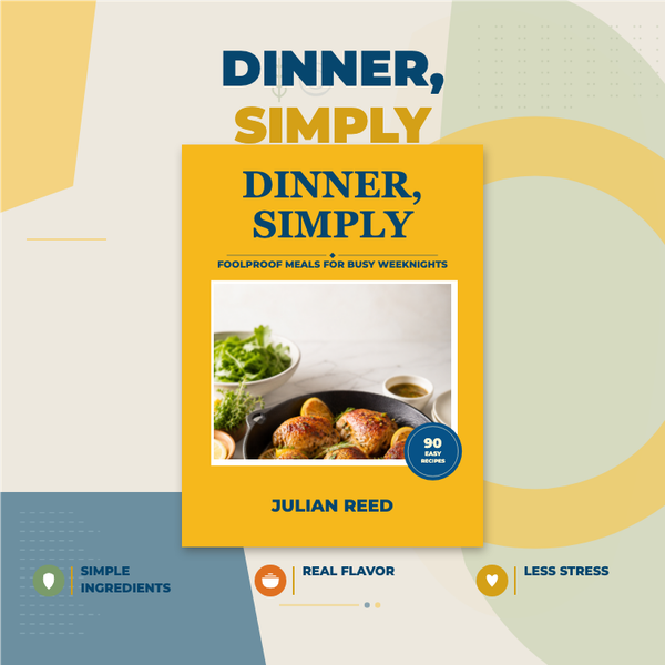 Dinner, Simply Wrap A+ content template preview