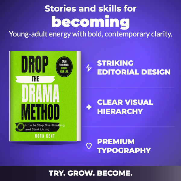 Drop the Drama Method A+ content template preview
