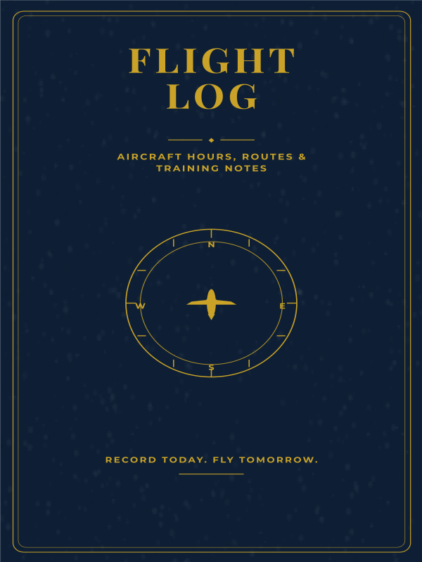 Flight Log A+ content template preview