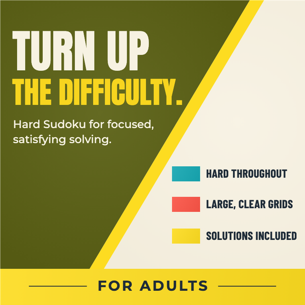 Hard Sudoku Wrap A+ content template preview