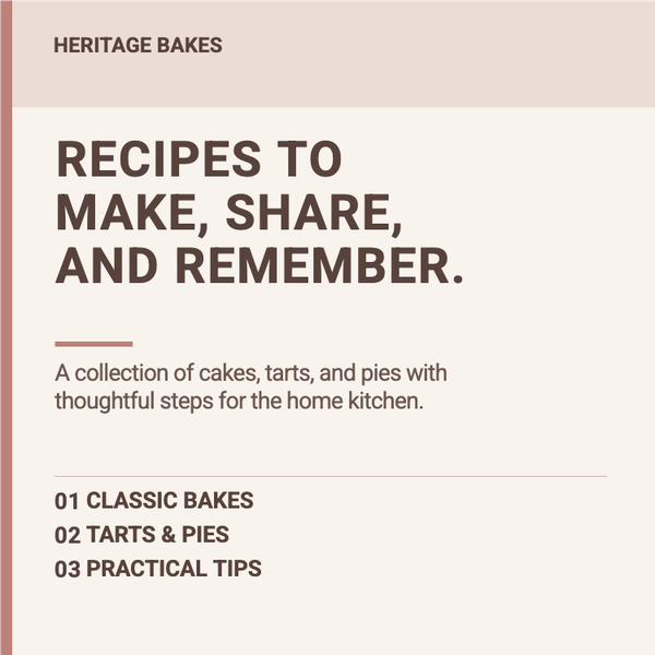 Heritage Bakes A+ content template preview