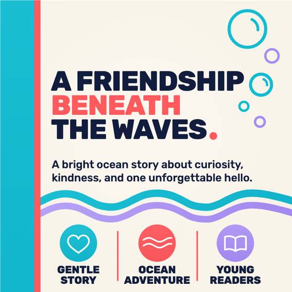 Jasper and the Jellyfish A+ content template preview