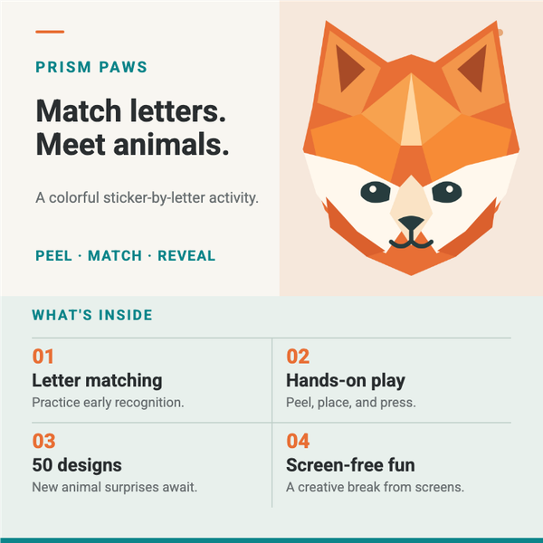 Prism Paws A+ content template preview