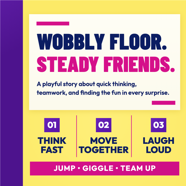The Floor Is Jelly! A+ content template preview