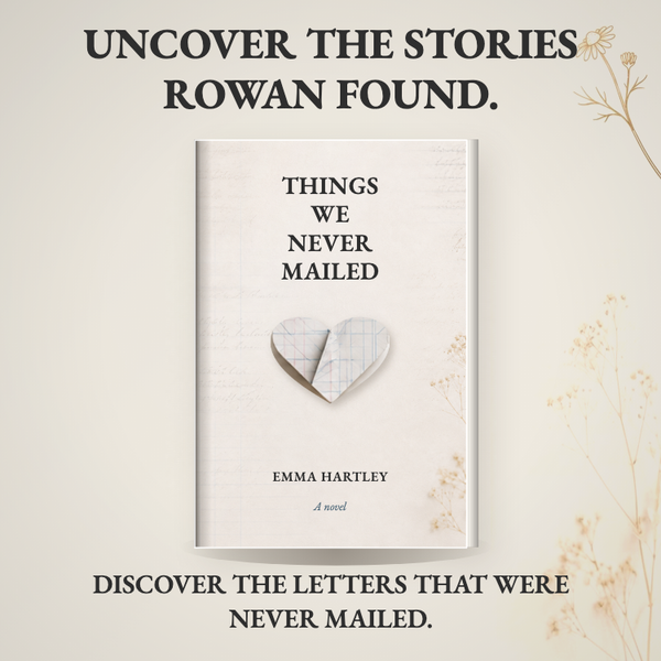Things We Never Mailed A+ content template preview
