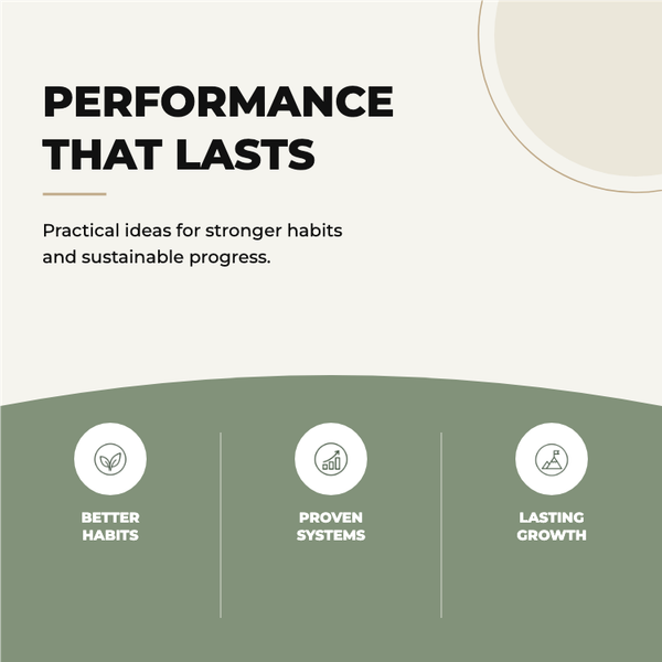 Timeless Performance Nonfiction A+ content template preview