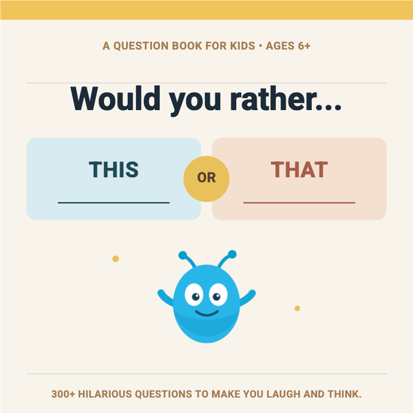 Would You Rather Book for Kids A+ content template preview